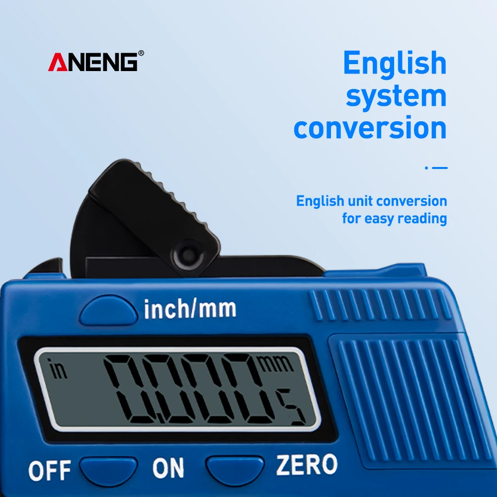 Цифровой мини толщиномер 0 01 мм измеритель толщины циферблата штангенциркуль из