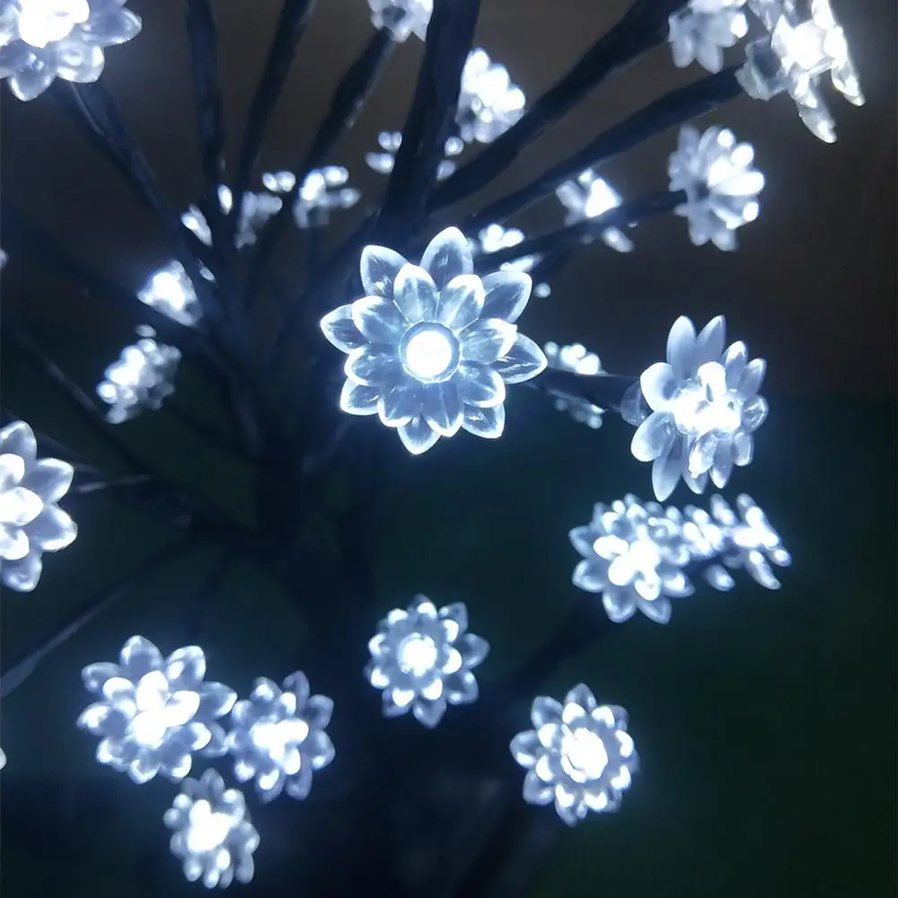 Mini LED Cherry Tree Lights Night Bright Reading Lamps Kids Children Gift Birthday Party Bedroom Indoor Decoration | Освещение