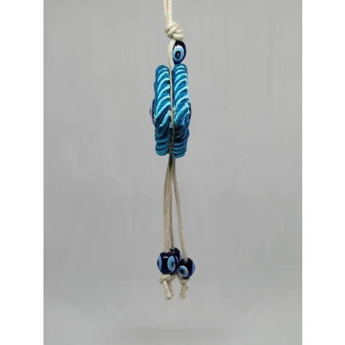 

Double Sided with Evil Eye Pattern Rearview Mirror Ornament Car