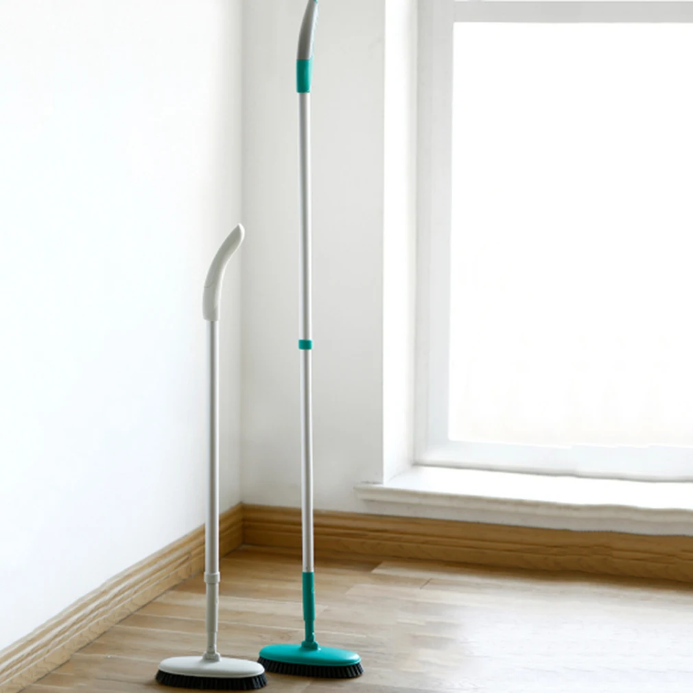 

Creative Bathroom Solid Color Floor Brush Bathtub Ceramic Tile Long Handle Hard Hair Cleaning Brushes Telescopic Floor Brush
