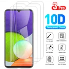 3 шт. Защитное стекло для экрана для Samsung Galaxy A22 4G 5G a22 A20 A20s A20e A21s A21 sumsug Защитная пленка с защитой от царапин