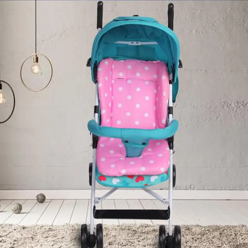 

Baby Dot Stroller Seat Cushion Pushchair Pram Car Soft Mattresses Baby Carriages Seat Cotton Pad Stroller Mat Accessory