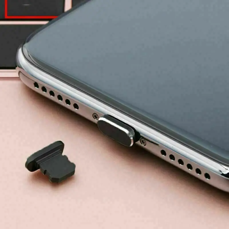 Противопылевая заглушка для iPhone 12 11 Pro XS Max X XR mini iPad 5 6 7 8 air 2 3 4 Pro3 металлическая