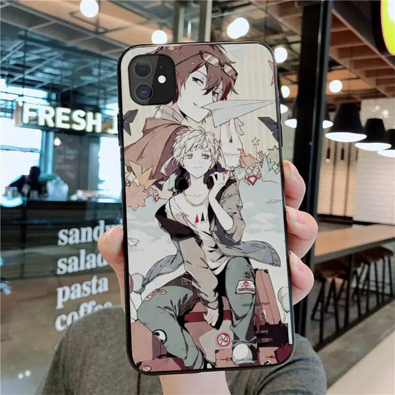 

Japanese Anime Bungo Stray Dogs Phone Case for iphone 12 pro max mini 11 pro XS MAX 8 7 6 6S Plus X 5S SE 2020 XR case