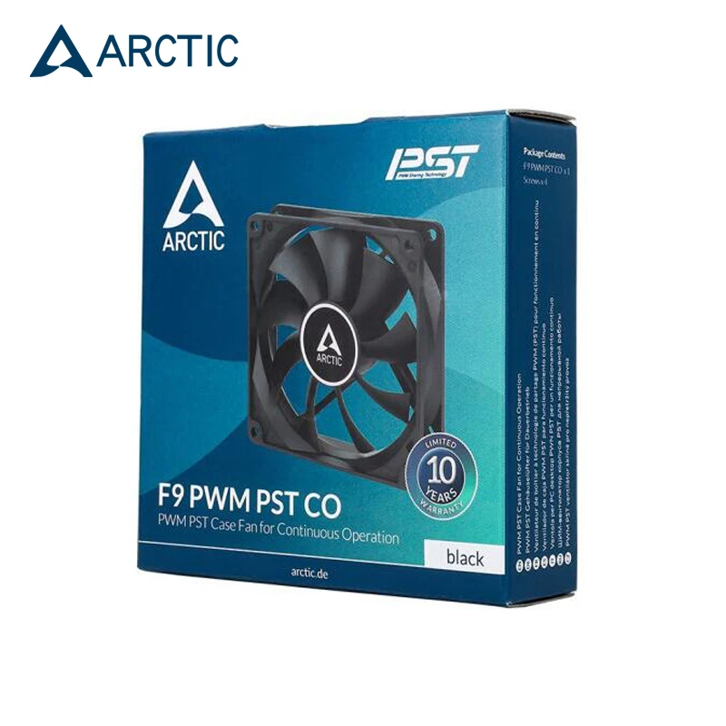 Чехол ARCTIC F9 PWM PST CO для компьютера чехол с подшипником из шарикоподшипника 9 см 4