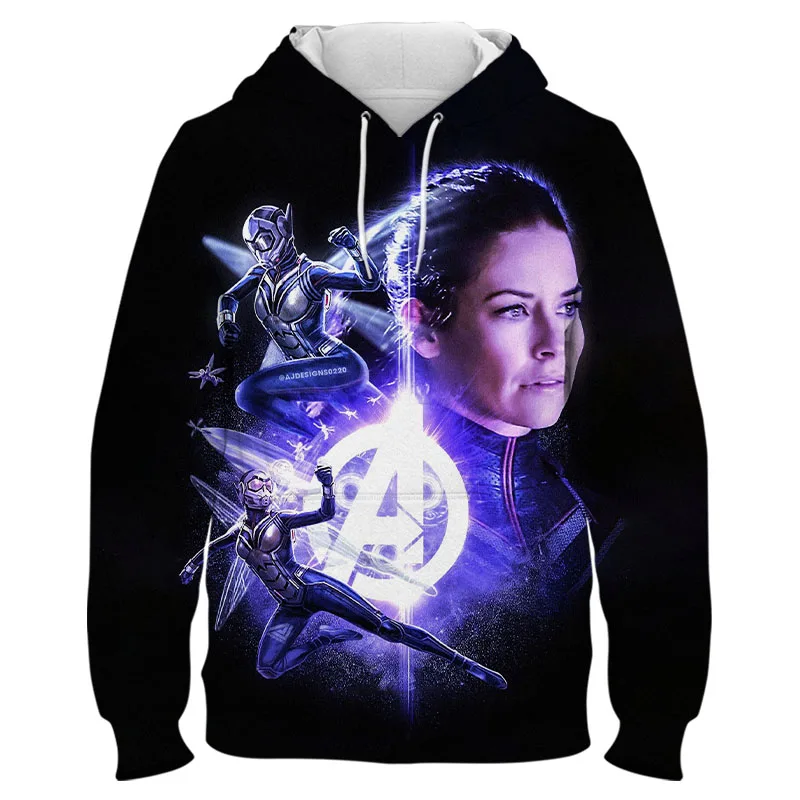 Толстовка унисекс с длинным рукавом и 3D-принтом на весну/осень | Мужская одежда