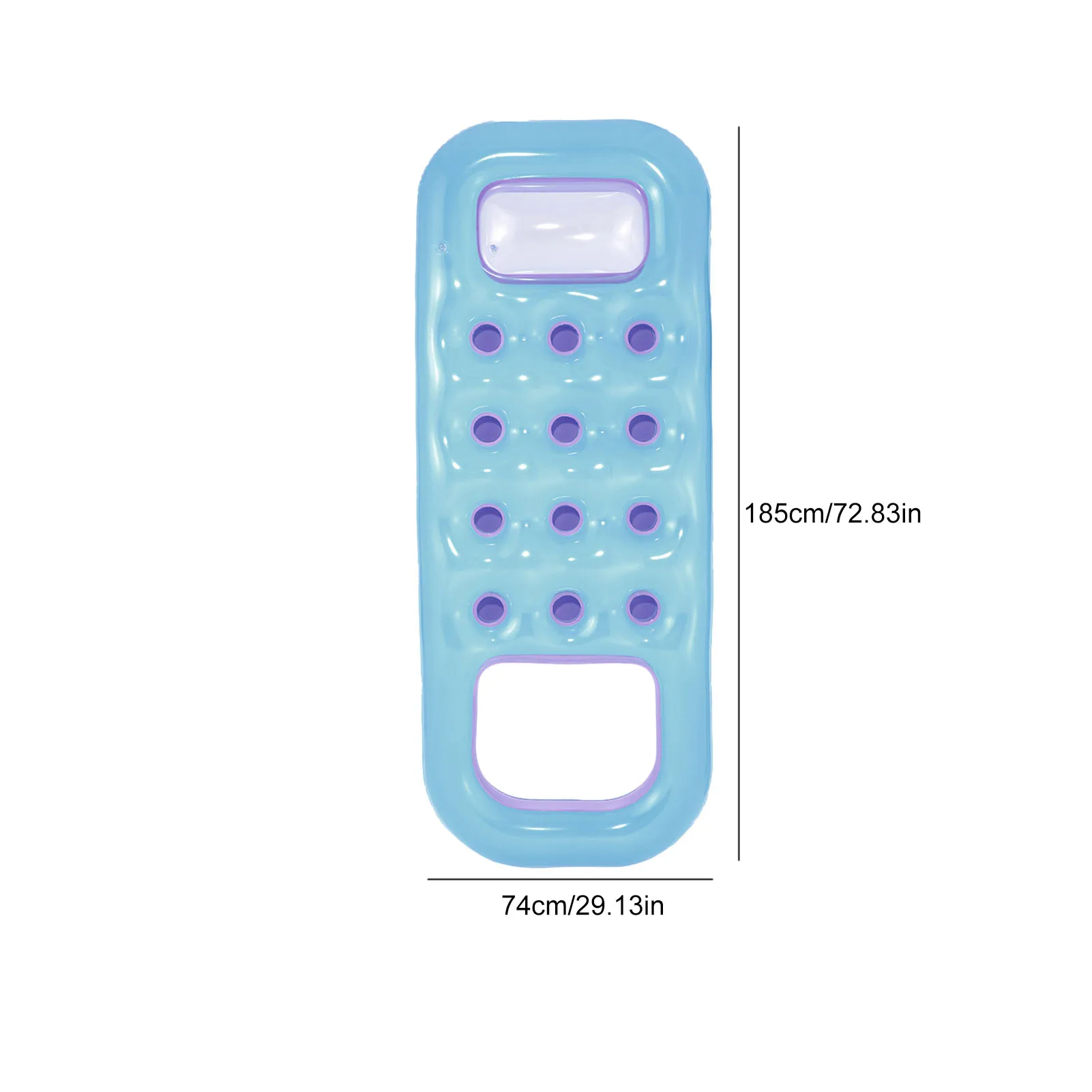 

Water Hammock Swimming Pool Beach Water Hammock In Air Mattress Lounger Floating Sleeping Cushion Foldable Inflatable Air Random