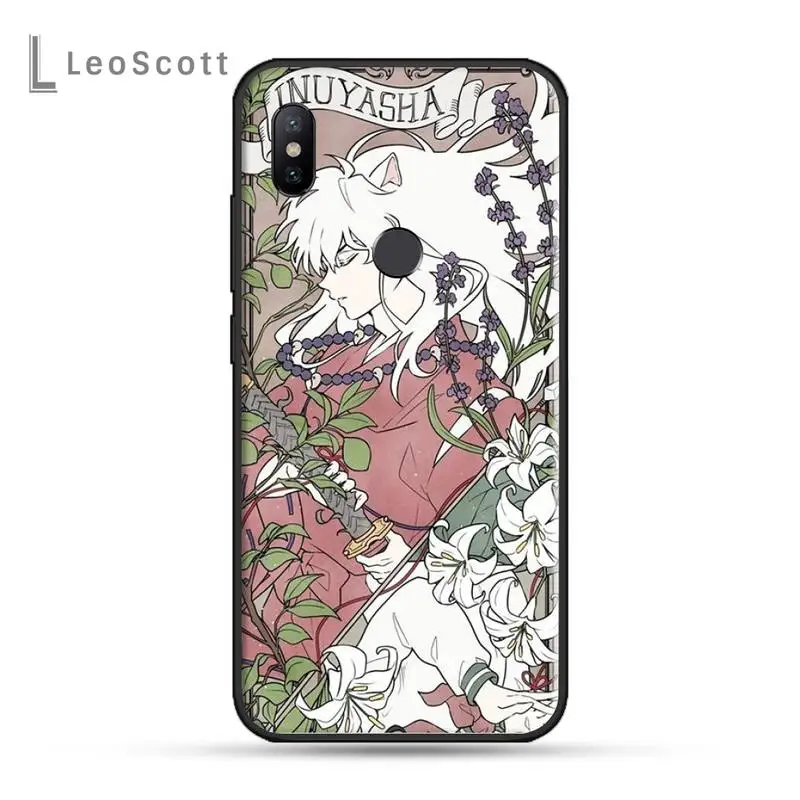 

Inuyasha Phone Case For Xiaomi Redmi note 4 4X 8T 9 9s 10 K20 K30 cc9 9t pro lite max