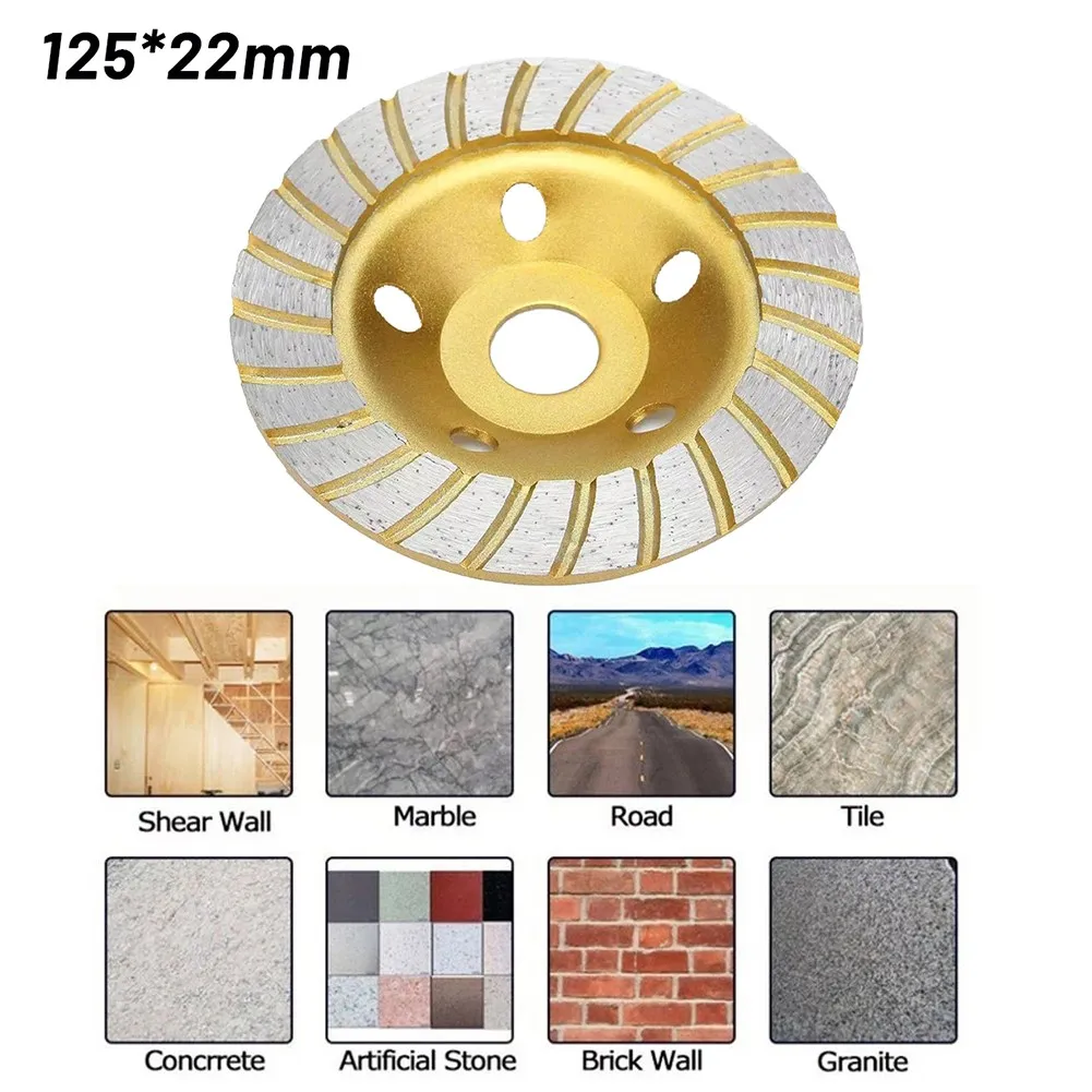 

Tool Diamond Grinding Disc 1pc Concrete Disc Cup Durable Grinding Wheel