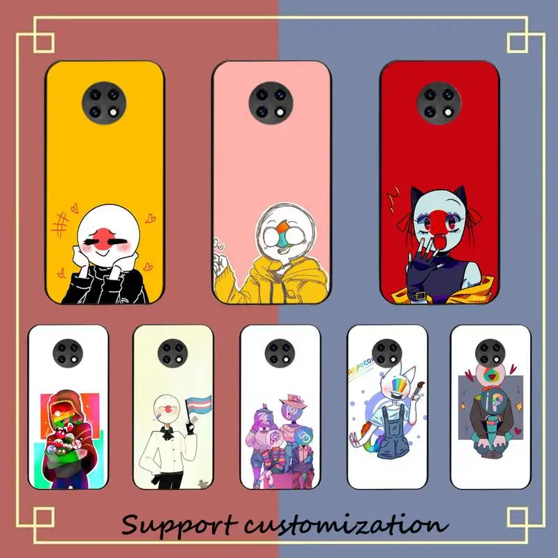 

Cartoon Dibujos De AppHumans Phone Case For Redmi Note 8A 7 5 Note8pro 8T 9Pro Coque for note6pro Capa