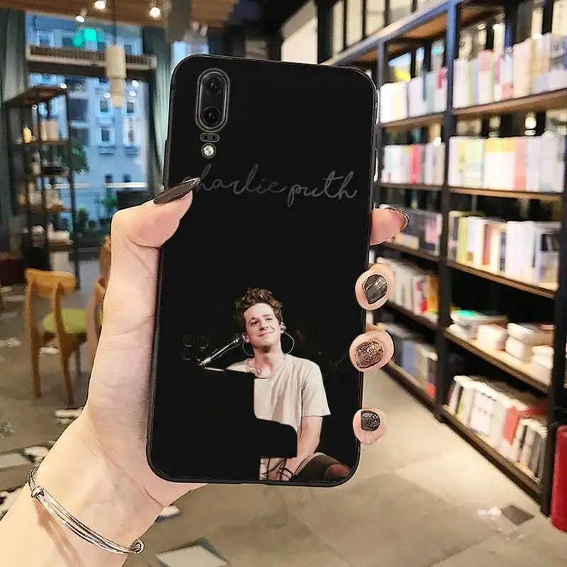 

Charlie Puth American male singer Phone Case For Huawei honor Mate P 10 20 30 40 Pro 10i 9 10 20 8 x Lite