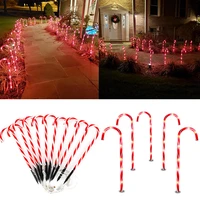 1622inch christmas candy cane pathway lights new year outdoor lights yard garden home decorations light xmas lights 2021 new