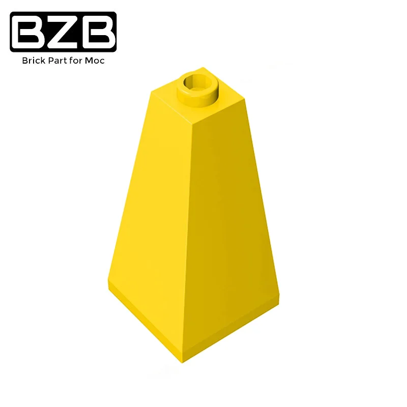 Угольная наклонная плитка BZB MOC 3685 2x2x3 креативная высокотехнологичная модель