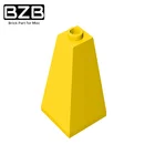 Угольная наклонная плитка BZB MOC 3685 2x2x3, креативная высокотехнологичная модель строительного блока, детские игрушки сделай сам, лучший подарок