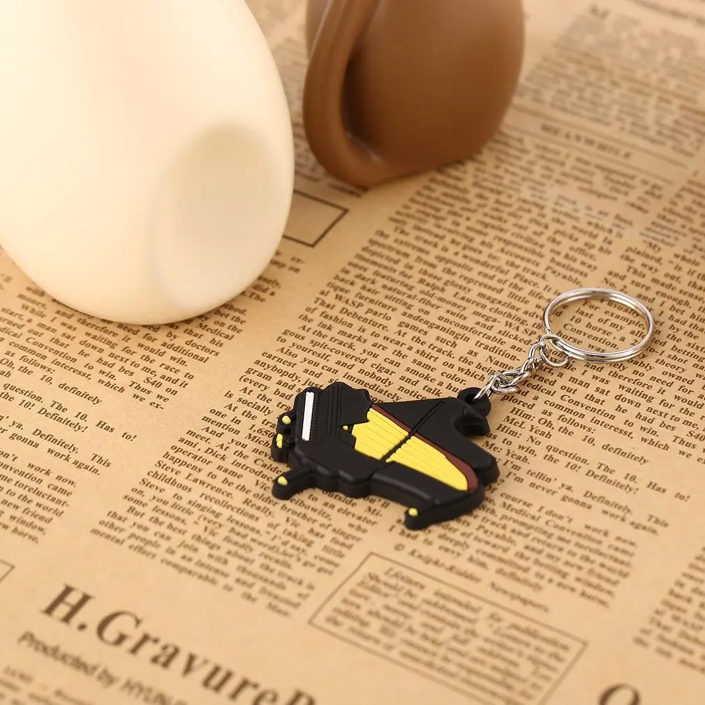 Модные силиконовые Форма пианино брелок для ключей Чехлы клавиш Прекрасная