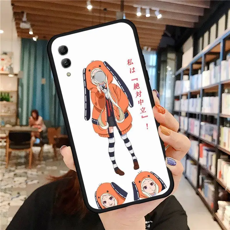 

Japanese Anime Kakegurui Jabami Phone Case For Huawei Honor 7C 7A 8X 8A 9 10 10i Lite 20 NOVA 3i 3e