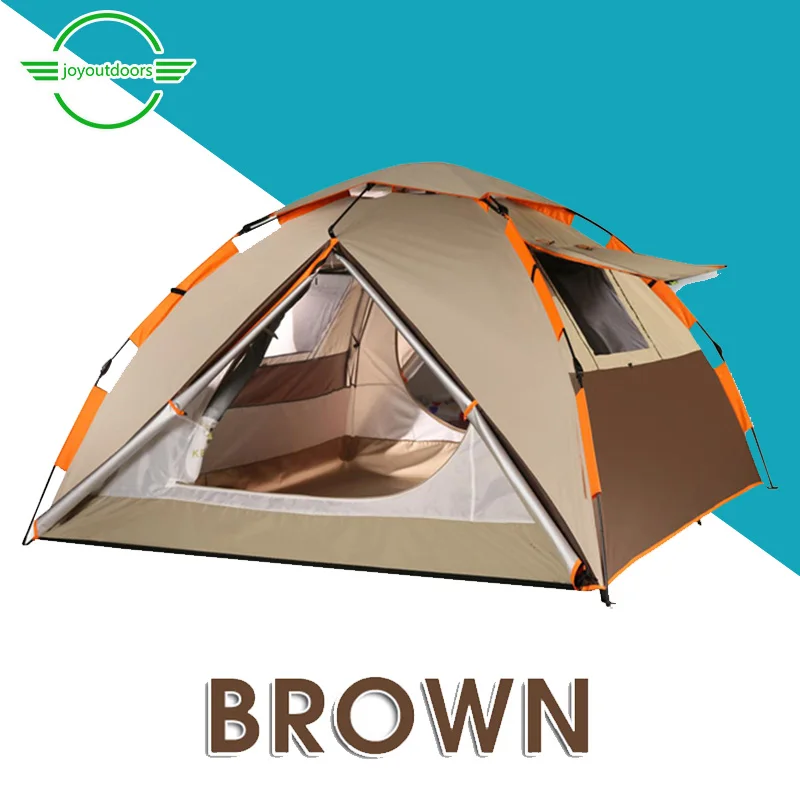Автоматическая наружная семейная палатка для кемпинга пешего туризма спорта