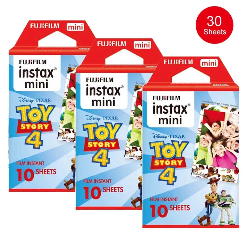 Fujifilm Instax Mini 9 8 фильм История игрушек 3 дюйма для Polaroid 9 8 7s 7c 90 25 70 мгновенная камера поделиться SP-1 SP-2 принтер Liplay
