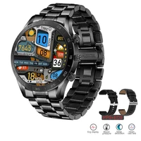 kk70 smart watch 454 x 454 hd touch screen phone call wireless charger rotary button ip68 waterproof music play ecg smartwatch