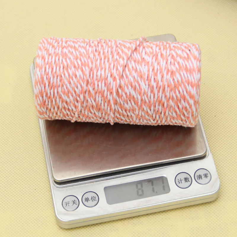 2 мм хлопок натуральный пеньковый джутовый канат Подарочная коробка веревка