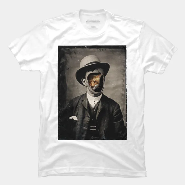 

Summer Fashion Printed men's T-shirt 100% Cotton Gentleman Unique Creative Short Sleeve Graphics