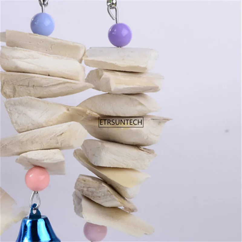 

100Set Birds Toys Parrot Toy Primary Color Birds Toys Parrot Toy Primary Color Chewing Bite Hanging Cage Swing Climb Chew