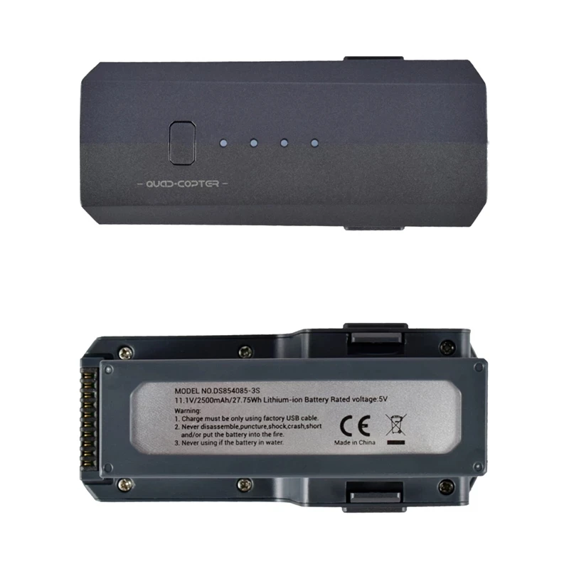 

Аккумулятор для дрона SJRC F11 PRO, 11,1 В, 2500 мА · ч, 4 к, GPS