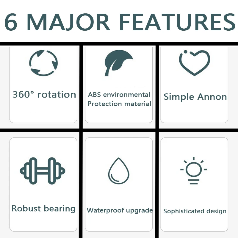 Держатель для душа 1-2 шт. без гвоздей регулируемая Водонепроницаемая насадка