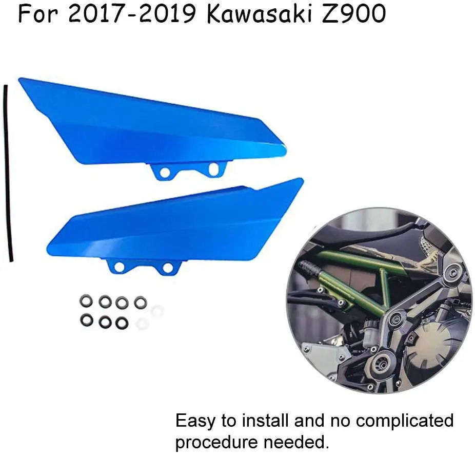 Для Kawasaki Z900 Боковая Панель CNC алюминиевый левый и правый обтекатель Крышка пластина Защита Z 900 ZR900 аксессуары для мотоциклов
