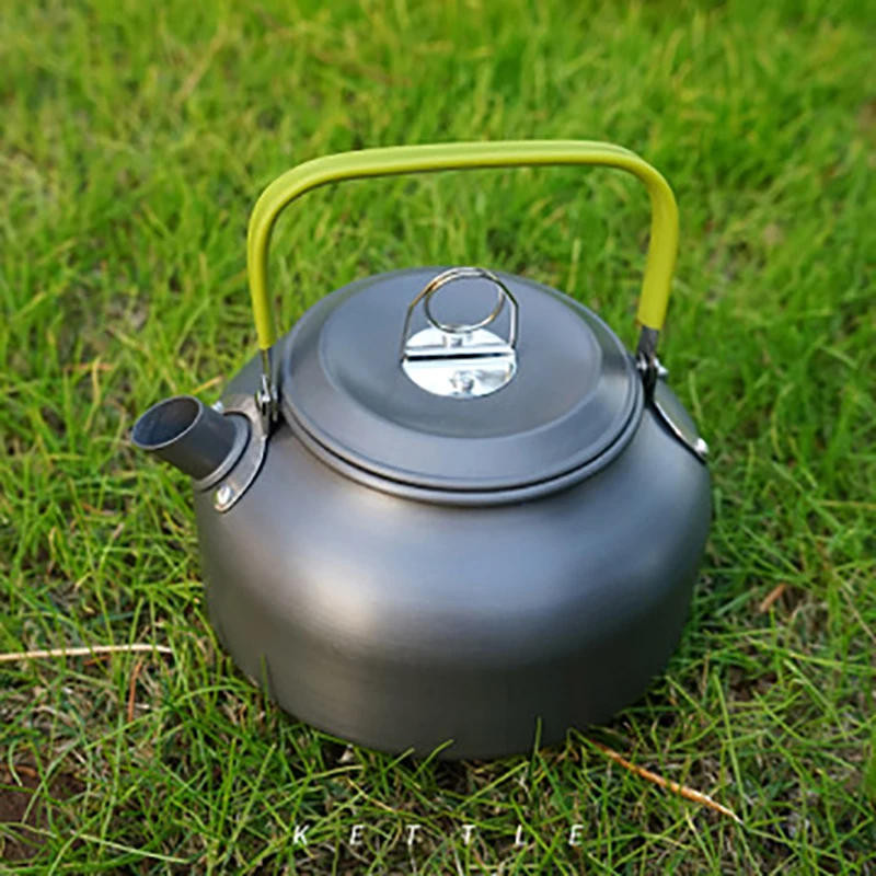 Портативный 0.8L открытый Пеший Туризм Кемпинг чайники чайник Кофе горшок houseused