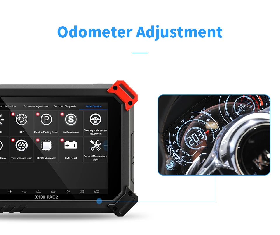 XTOOL X100 Pad2 Pro KC100 полная система авто диагностический инструмент с ключом программист для VW 4th 5th иммобилайзер регулировка одометра