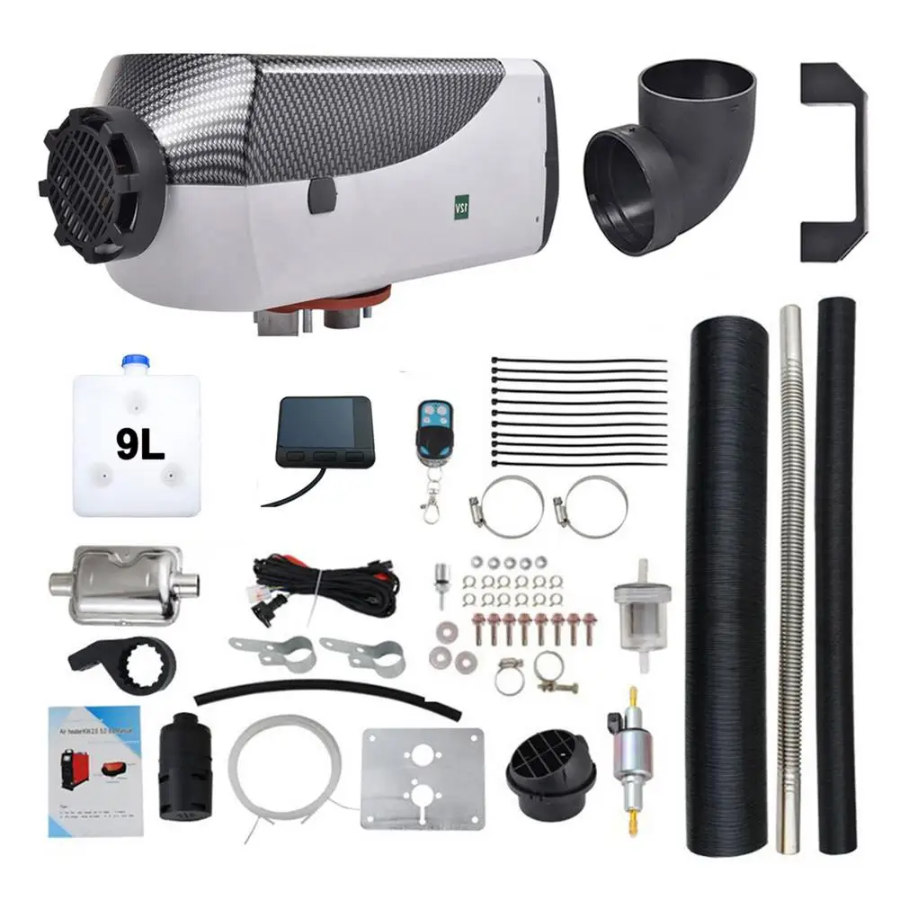 

air diesels heater Home and car Parking Fuel Air Heater Car Heater 1-8KW 12V Air Diesels Heater for Car Truck Battery Vehicles