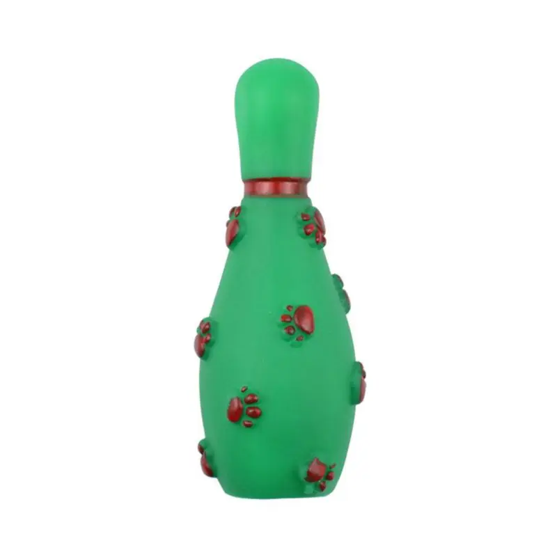 

Dog Chew Toy Dog Interactive Funny Bowling Sound Toy Puppy Squeaky Toy Dog Bite Resistant Sound Training Toys Pet Product