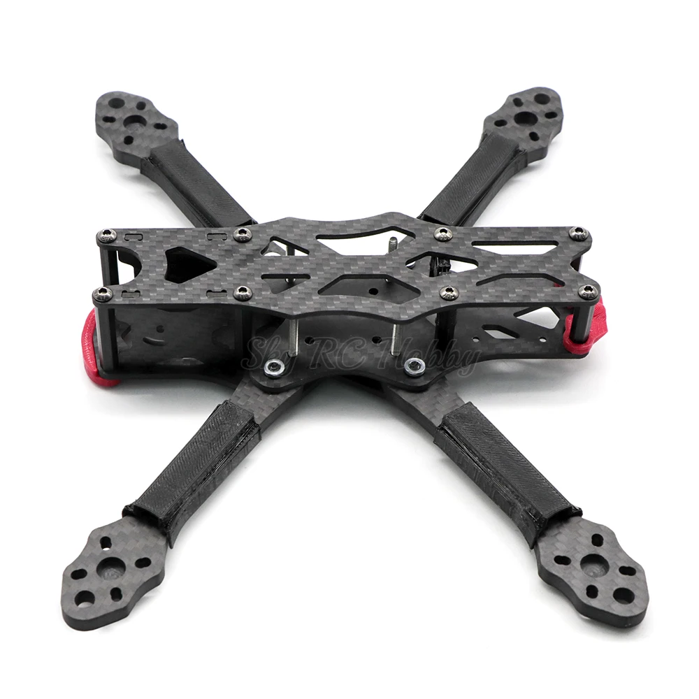 Kit de marco de cuadric&oacute;ptero de fibra de carbono, 5 pulgadas, 225mm, 225 / 6 pulgadas, 260mm/295mm, brazo de 5,5mm para modelos de drones de carreras APEX FPV Freestyle RC-2