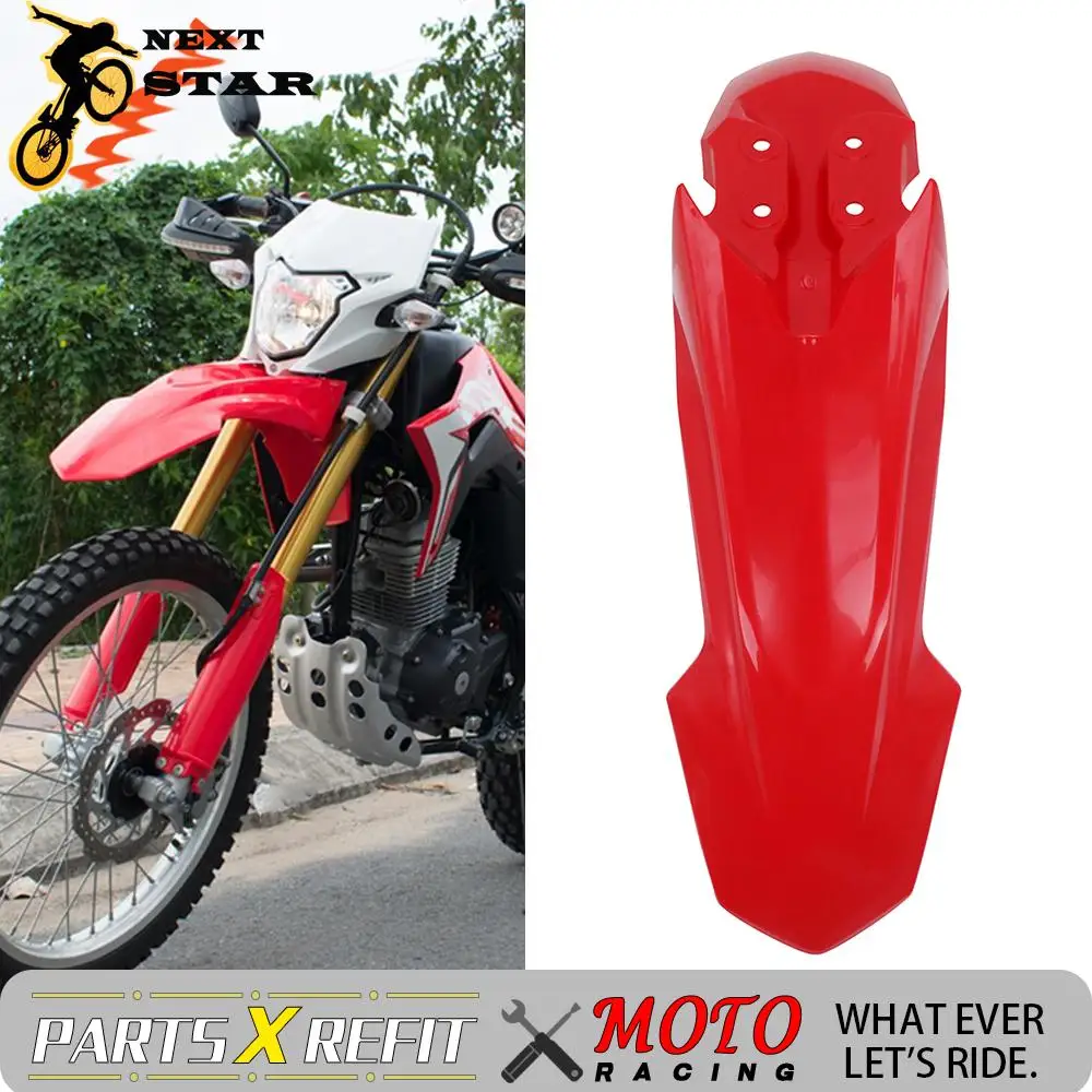 

Мотоцикл Красный Пластик передний защитный чехол для крыла брызговик всплеск аксессуары-щиты для Honda CRF150L CRF 150L L, 16, 17, 18, 19