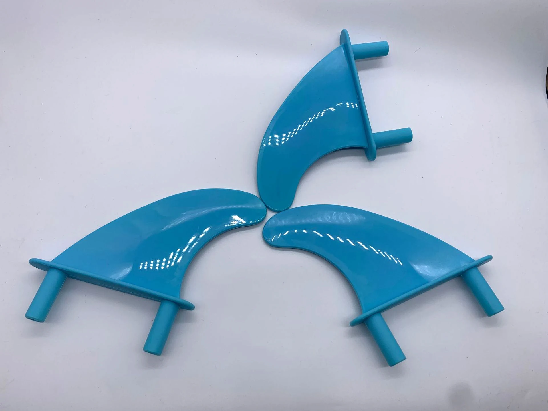 3 шт./компл. Пластик с мягким верхом Плавник для серфинга производительность Фин