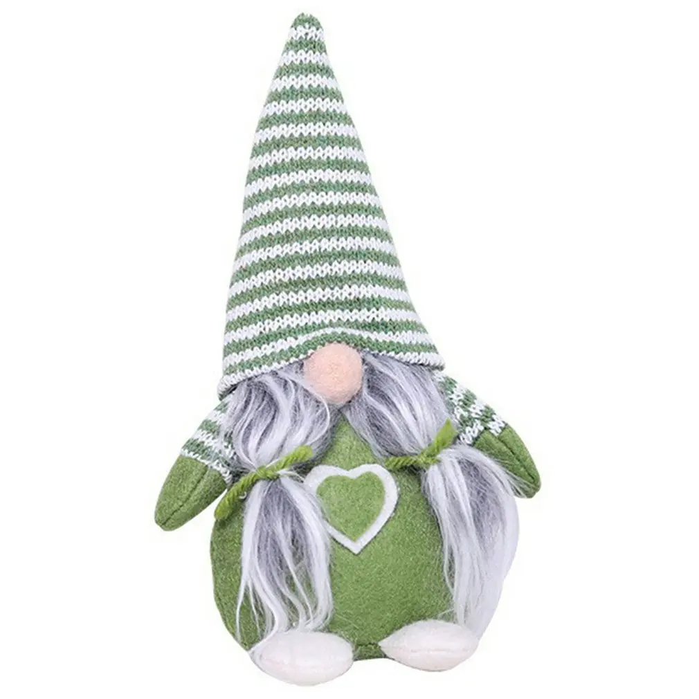 

Плюшевые гномы ручной работы, рождественские гномы, домашний декор для праздника, украшения, Рождественский подвесной кулон, фигурки, игруш...