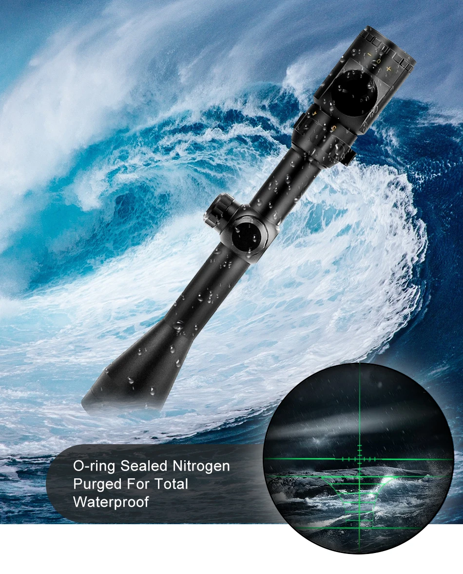 B BESTSIGHT 3-9x40eg оптические Прицелы Охотничьи красные зеленые с подсветкой сетка снайперская винтовка прицел Luneta Para Rifle Caza