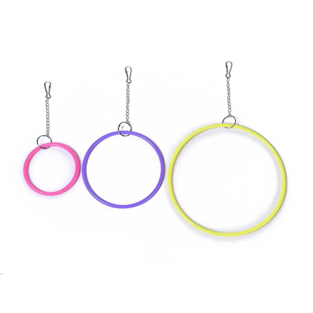 Пластиковый окунь для птиц клетка подвесные жевательные игрушки попугай прочные