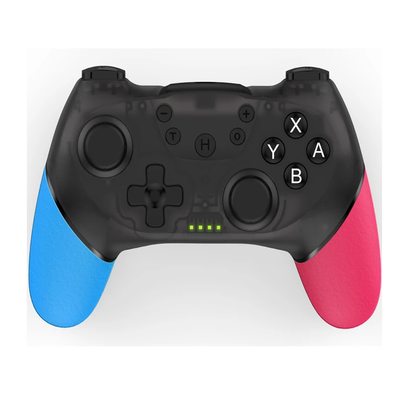 blue and pink Прямая Для Switch Pro беспроводной игровой контроллер для NS LiTE контроллер с NFC совместимый ПК кабель DualVibration - Цвет: blue and pink