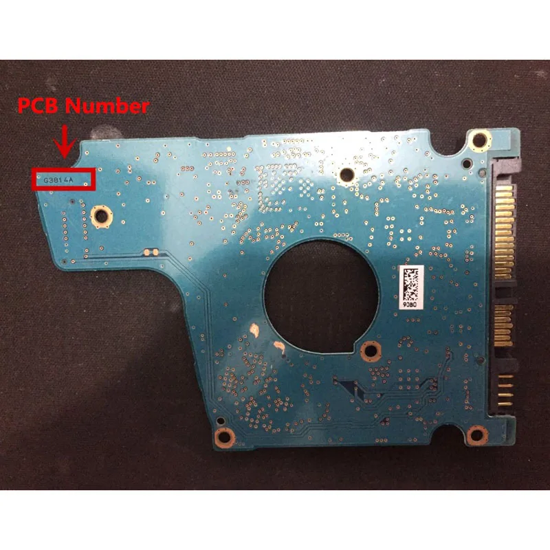 Жесткий диск PCB контроллер G3814A для Toshiba 2 5 дюймов SATA hdd восстановление данных