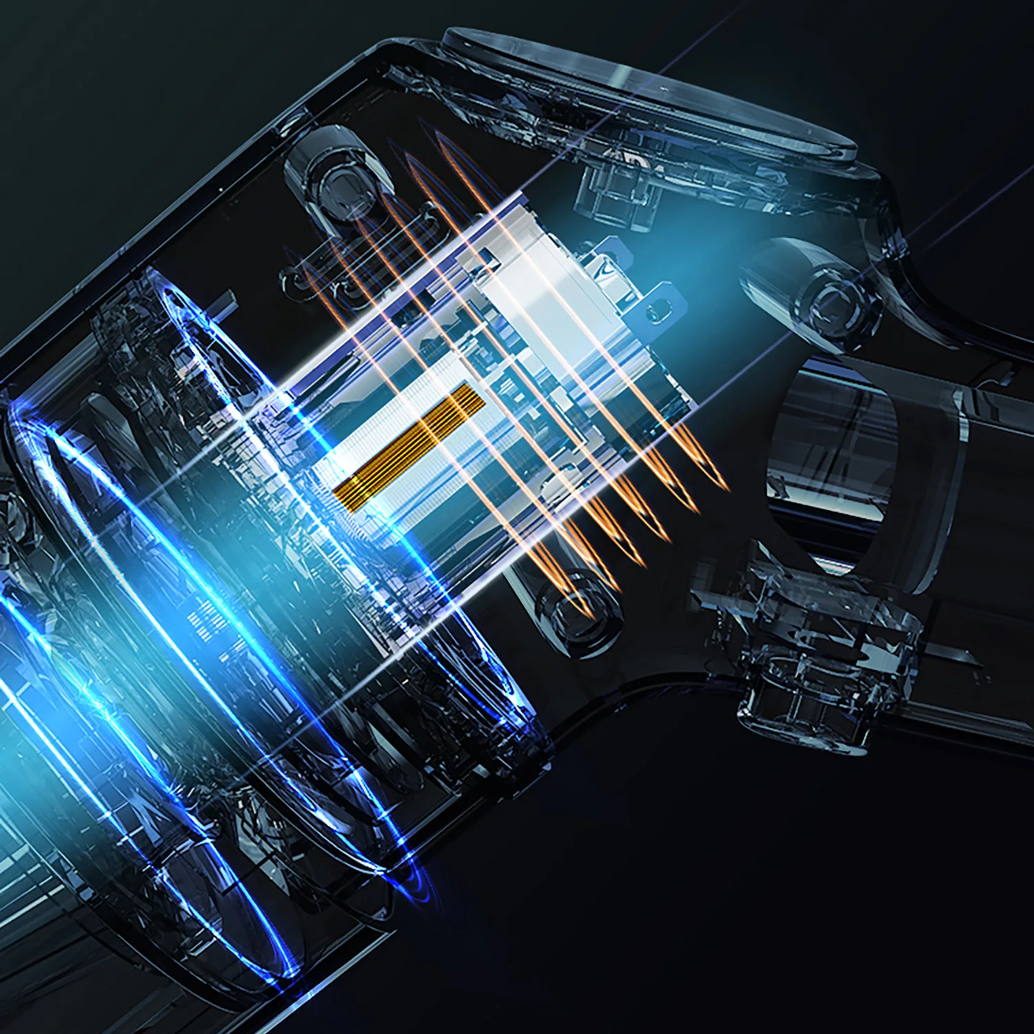 

DTVANE Car Vacuum Cleaner New Upgrade Wireless Charging Powerful Mini High-power 8000Pa Suction Handheld Used in Homes and Cars