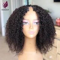 13 u opening afro kinky curly u part wig human hair wigs brazilian remy glueless wig preplucked for black women natural color