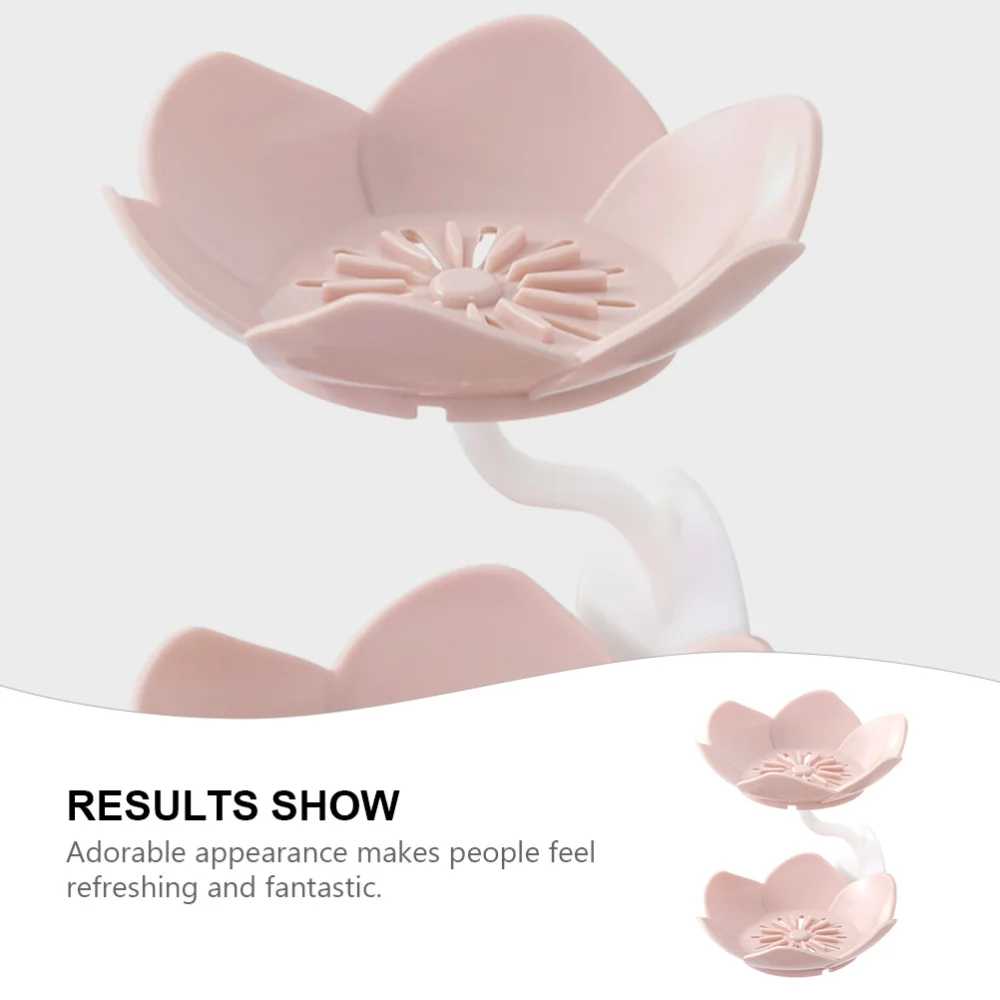 

1 Set Lotus Shaped Soap Holder Creative Soap Box Practical Bathroom Soap Holder