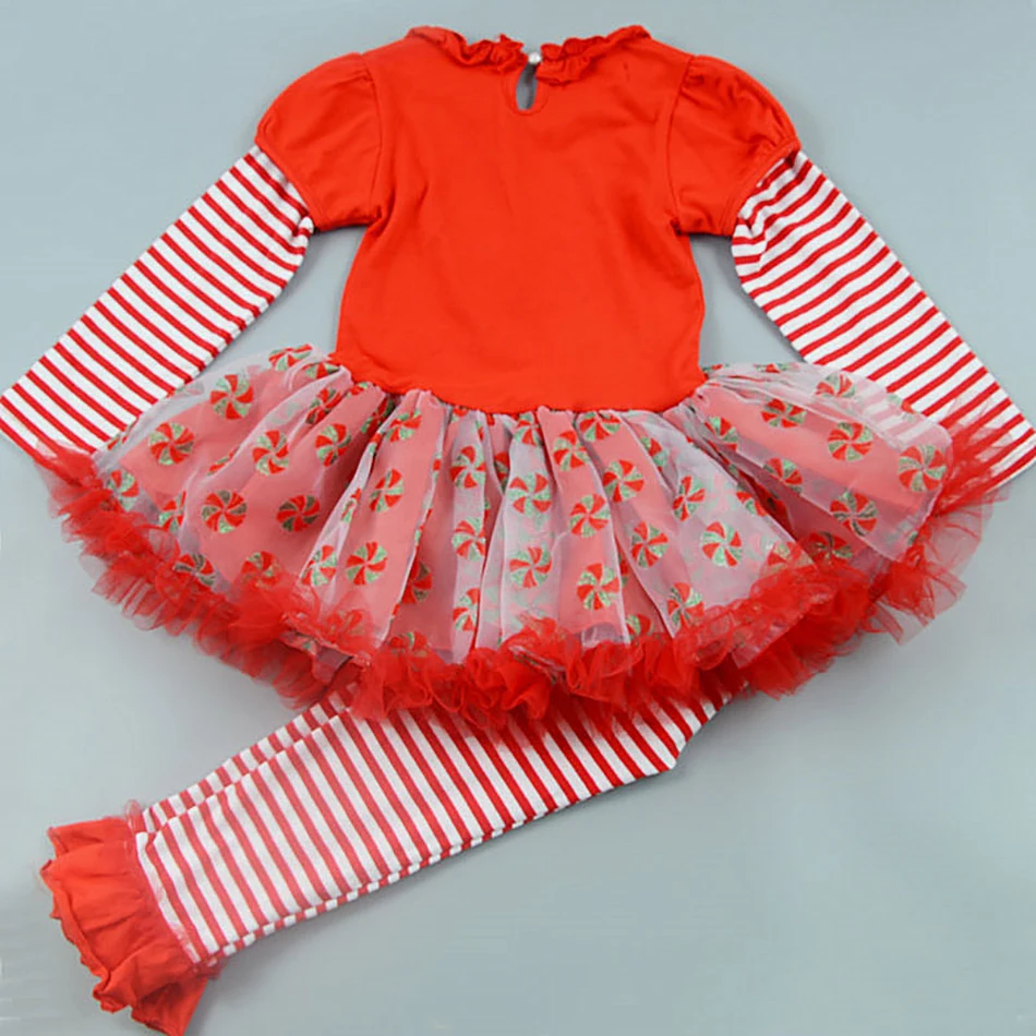 

Cute Cartoon Santa Claus Print Children Outfit Autumn O-neck Long Sleeve Girls Sets Tops + Pants 2pcs Kids Outfits For Christmas