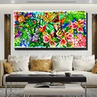 Алмазная картина большого размера с абстрактной бабочкой 5d, алмазная вышивка, подарок для домашнего декора