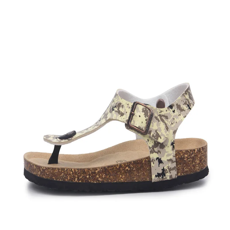 Женские пробковые шлепанцы MVP белые черные красные повседневные сандалии на