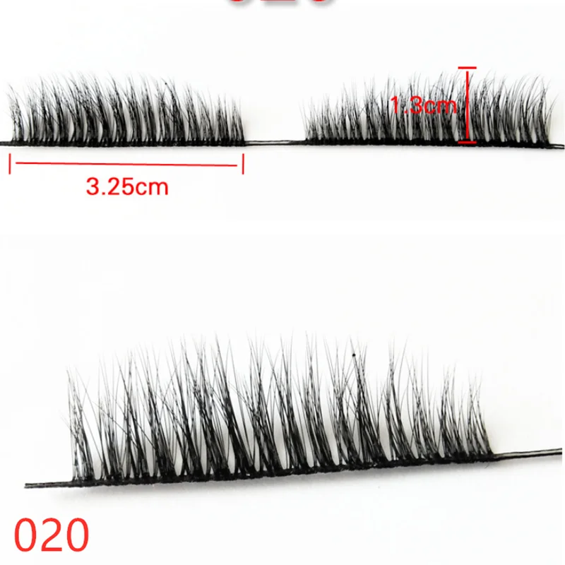 10 пар Короткие ресницы из искусственной норки полупродукт накладные