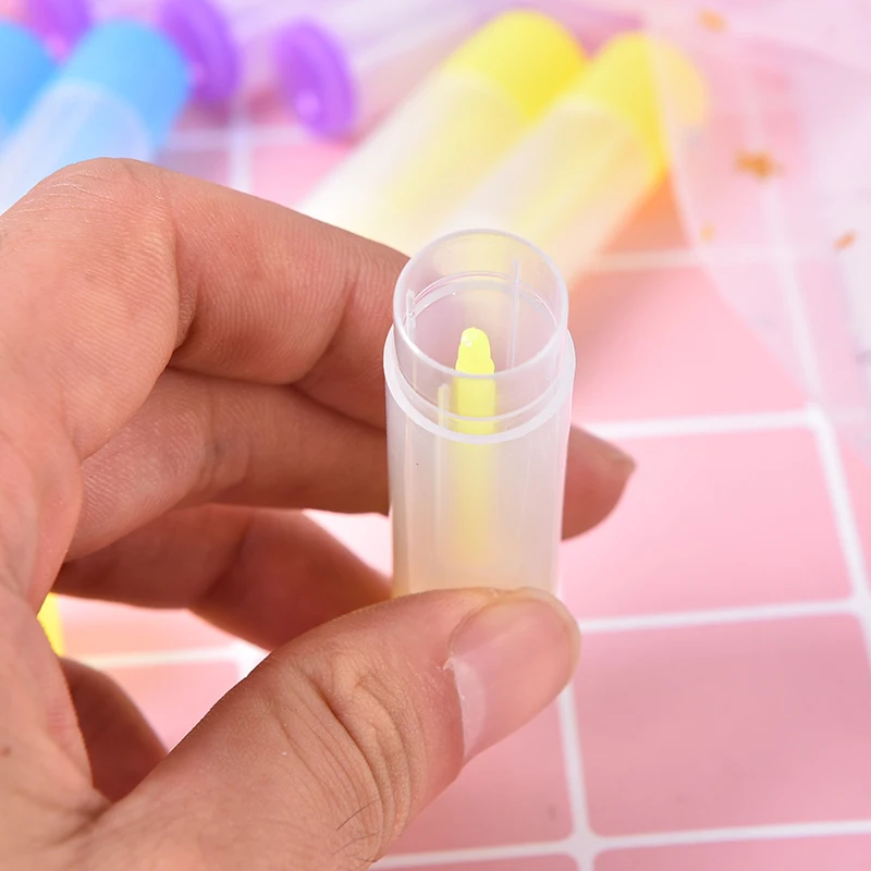 Многоразовые пластиковые бутылки для бальзама губ 10 шт. 5 мл пустая бутылка