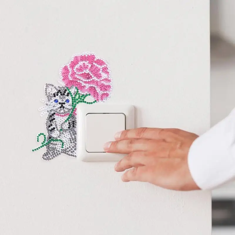 Алмазная живопись &quotсделай сам&quot жираф животное светящиеся наклейки с